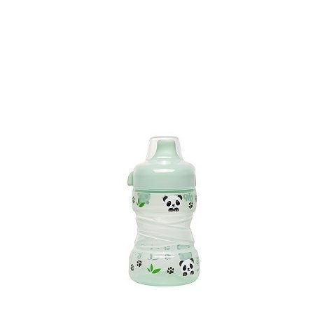 NIP Panda tropflose Trinklernflasche mit einem Schnabel 260ml