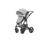 Mama Kiddies® Evening Star 3in1 Multi-Kinderwagen mit Zubehör in der Farbe Grau + Geschenk