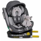 ISOFIX 360° drehbarer Mama Kiddies® iSize Capry Kindersitz (40–150 cm) in Grau + Geschenk