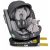 ISOFIX 360° drehbarer Mama Kiddies® iSize Capry Kindersitz (40–150 cm) in Grau + Geschenk