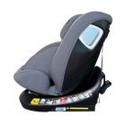 ISOFIX 360° drehbarer Mama Kiddies® iSize Capry Kindersitz (40–150 cm) in Grau + Geschenk
