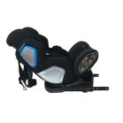 ISOFIX  360°-in drehbarer Mama Kiddies Champion Sicherheits - Autositz (0-36 kg) Farbe  dunkel grau mit Sonnenschirm als Geschenk