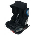 ISOFIX  360°-in drehbarer Mama Kiddies Champion Sicherheits - Autositz (0-36 kg) Farbe  dunkel grau mit Sonnenschirm als Geschenk