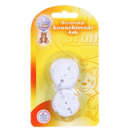 4 Stück Baby Bruin Steckdosensicherung, Steckdosenverriegelung