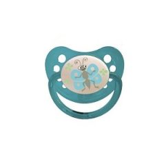   1 St. Baby Bruin orthodontischer Spielschnuller aus Silikon Größe 2, Schmetterling