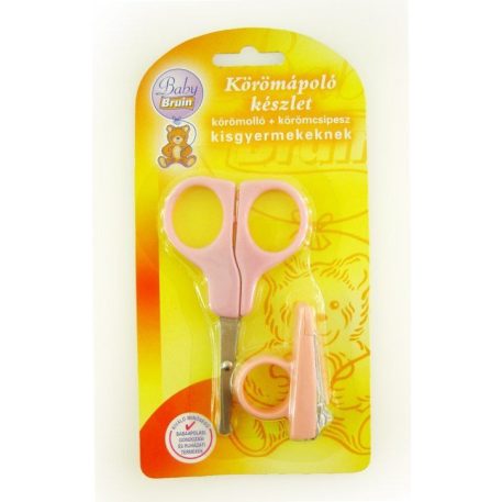 Baby Bruin Maniküre-Set zur Nagelpflege - gelb