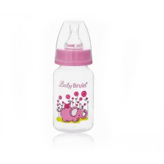 Baby Bruin Babyflasche - 120 ml + Geschenk - rosa