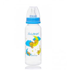 1 St. Baby Bruin PP Babyflasche 240 ml + Geschenk - blau