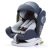 ISOFIX  360°-in drehbarer Mama Kiddies Murphy Sicherheits - Autositz (0-36 kg) Farbe grau mit Sonnenschirm als Geschenk