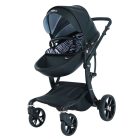 Mama Kiddies® New York 3-in-1 Multifunktions-Kinderwagen mit Zubehör in Schwarz + Geschenk