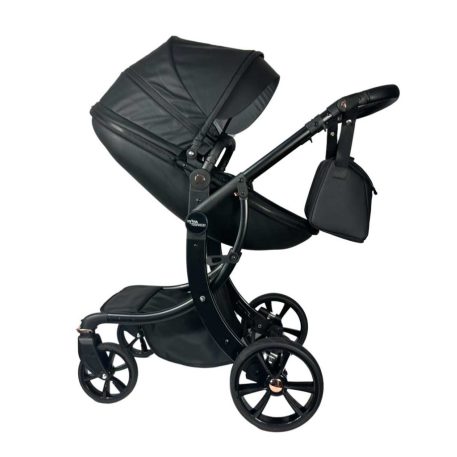 Mama Kiddies® New York 3-in-1 Multifunktions-Kinderwagen mit Zubehör in Schwarz + Geschenk