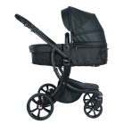 Mama Kiddies® New York 3-in-1 Multifunktions-Kinderwagen mit Zubehör in Schwarz + Geschenk