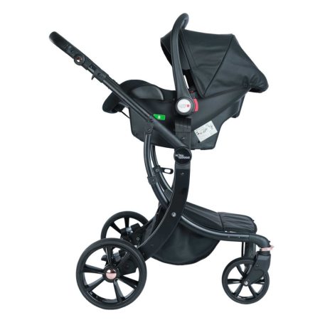 Mama Kiddies® New York 3-in-1 Multifunktions-Kinderwagen mit Zubehör in Schwarz + Geschenk