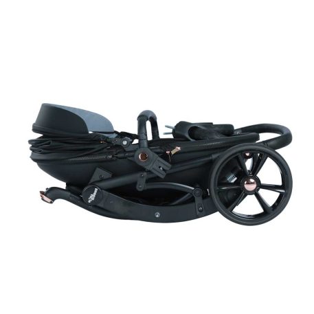 Mama Kiddies® New York 3-in-1 Multifunktions-Kinderwagen mit Zubehör in Schwarz + Geschenk