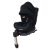 Mama Kiddies Baby Pilot Kindersitz mit 360° Drehung (0-36kg) und ISOFIX System, in Schwarz + Geschenk Sonnenblende
