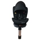 Mama Kiddies Baby Pilot Kindersitz mit 360° Drehung (0-36kg) und ISOFIX System, in Schwarz + Geschenk Sonnenblende