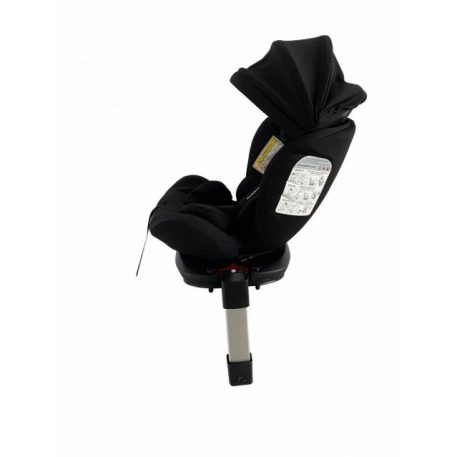 Mama Kiddies Baby Pilot Kindersitz mit 360° Drehung (0-36kg) und ISOFIX System, in Schwarz + Geschenk Sonnenblende