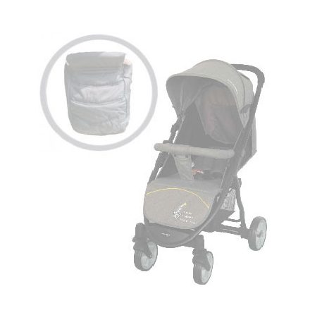 Fußsack zum Mama Kiddies Aqua Kinderwagen