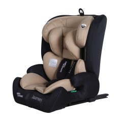   Mama Kiddies i-Fix Journey 2-in-1 Kindersitz (76–150 cm) in Beige / Schwarz