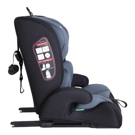 Mama Kiddies® i-Fix Journey 2-in-1 Kindersitz (76–150 cm) in Grau / Schwarz