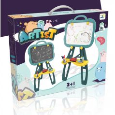 Zweiseitige Magneten-Tafel mit vielen Extras - grün