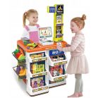 Mama Kiddies 60-teiliges 82cm hohes Luxusspielzeug mit Supermarktzubehör - orange