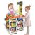 Mama Kiddies 60-teiliges 82cm hohes Luxusspielzeug mit Supermarktzubehör - orange