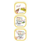 Mama Kiddies 60-teiliges 82cm hohes Luxusspielzeug mit Supermarktzubehör - orange