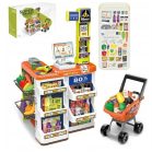 Mama Kiddies 60-teiliges 82cm hohes Luxusspielzeug mit Supermarktzubehör in blauer Farbe