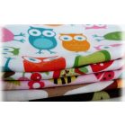 1 St. qualitative gemusterte Textilwindel - mädchenfarbe