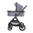 Mama Kiddies® PRIMO 4-in-1 Multifunktions-Kinderwagen in Grau + GRATIS Zubehör