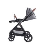 Mama Kiddies® PRIMO 4-in-1 Multifunktions-Kinderwagen in Grau + GRATIS Zubehör