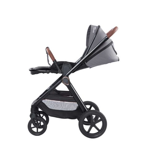 Mama Kiddies® PRIMO 4-in-1 Multifunktions-Kinderwagen in Grau + GRATIS Zubehör