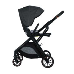   Mama Kiddies Manhattan Sportkinderwagen mit Zubehör in grau + gratis Fußsack