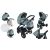 Mama Kiddies Earth Collection 3 in 1 multifunktionaler Kinderwagen in Skyblue + Geschenke 