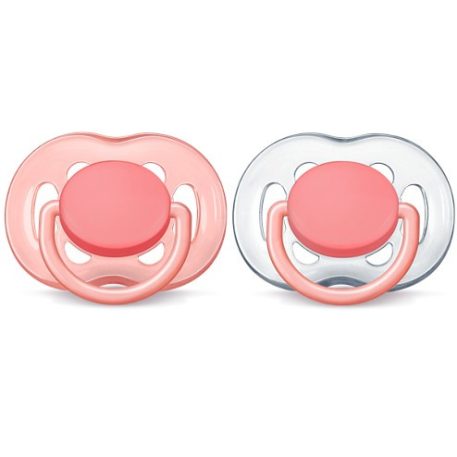 Philips Avent Sensitive játszócumi II lányos 6-18hó 2db