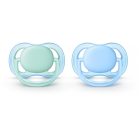 Philips Avent SCF244-20 ultra air játszócumi - sima fiús 0-6hó 2db