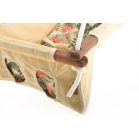 Incababy Babyschaukel in Hellbraun mit Dschungelmotiv