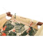 Incababy Babyschaukel in Hellbraun mit Dschungelmotiv