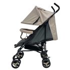 Mama Kiddies VENTO Regenschirm-Kinderwagen Buggy beige/grau + GRATIS Regenverdeck