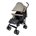 Mama Kiddies VENTO Regenschirm-Kinderwagen Buggy beige/grau + GRATIS Regenverdeck