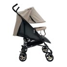 Mama Kiddies VENTO Regenschirm-Kinderwagen Buggy beige/grau + GRATIS Regenverdeck