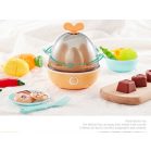 65teiliges Mama Kiddies KitchenKing Kinderküchen-Set in Pink-Orange