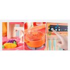 65teiliges Mama Kiddies KitchenKing Kinderküchen-Set in Pink-Orange