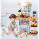 43iliges Mama Kiddies KitchenStar Kinderküchen-Set in Orange