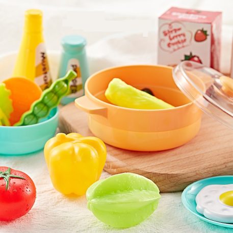 43iliges Mama Kiddies KitchenStar Kinderküchen-Set in Orange
