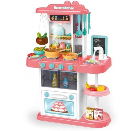 43 teiliges Mama Kiddies KitchenStar Kinderküchen-Set in Pink