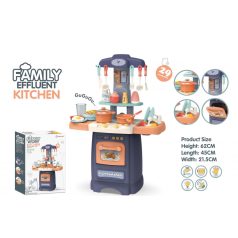   29teiliges Mama Kiddies Effluent Kitchen Kinderküchen-Set in Blau