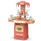 29teiliges Mama Kiddies Effluent Kitchen Kinderküchen-Set in Pink