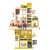 Mama Kiddies Interaktive „Spraying Kitchen“ Spielküche – 121-teiliges Set, 103 cm hoch, mit Licht- und Soundeffekten in Gelb-Grün